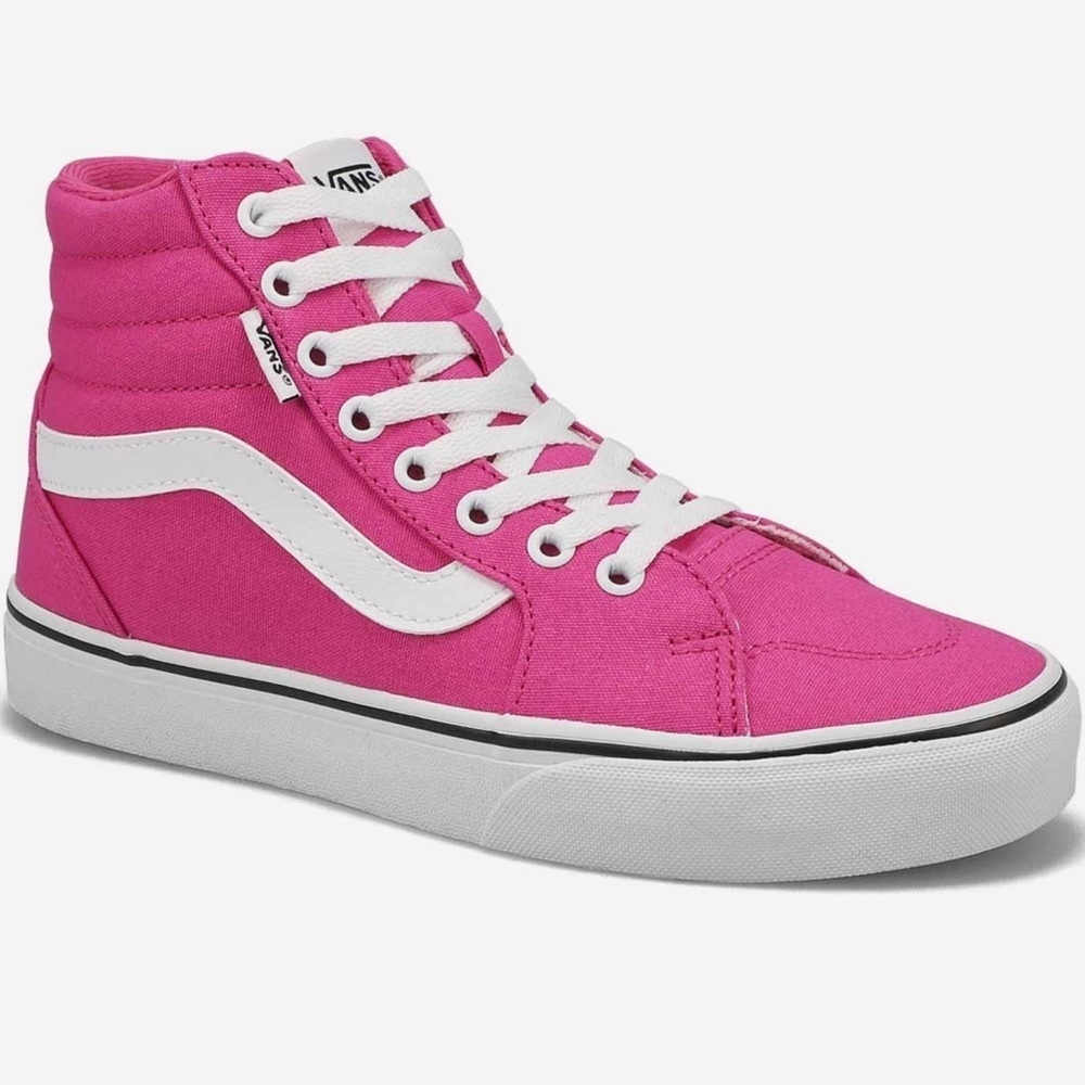 Vans Pink High-Top Sneakers